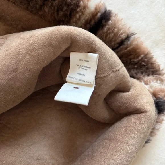 RARE Dôen Heirloom Easton Coat in Charcoal Sierra Plaid - Picture 8 of 16